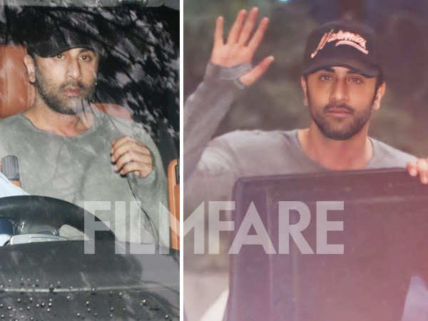 Ranbir Kapoor gets clicked visiting a studio in the city