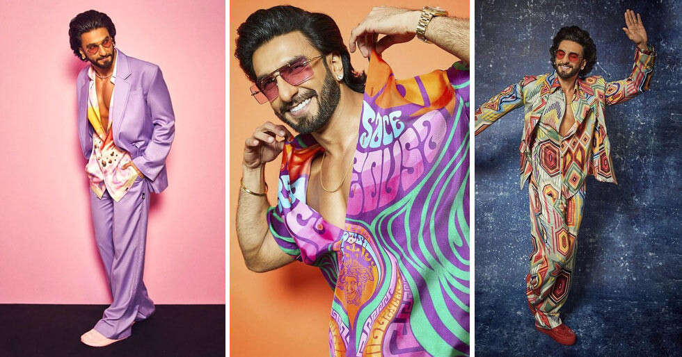 Ranveer Singh edifies men on how to rock prints