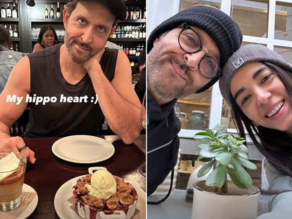 Saba Azad shares pics with her 'hippo heart' Hrithik Roshan from their Argentina vacation