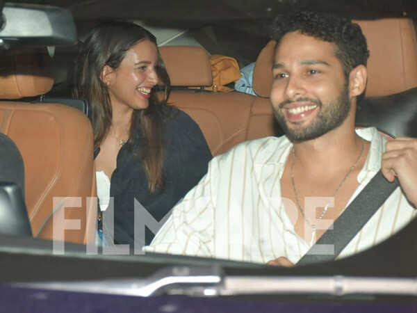 Siddhant Chaturvedi and Triptii Dimri get clicked in the city