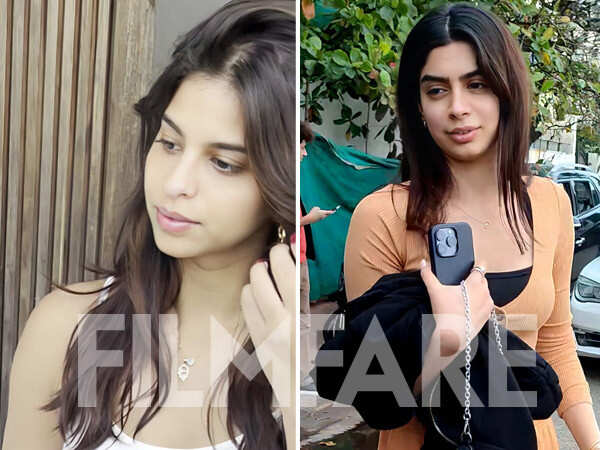 The Archies' Suhana Khan, Khushi Kapoor Get Clicked Outside Zoya Akhtar ...