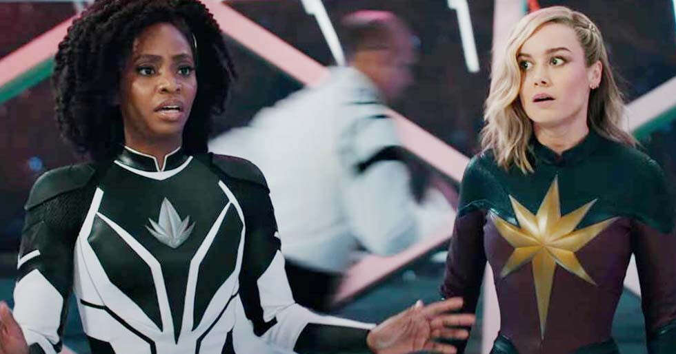 The Marvels trailer sees Brie Larson, Iman Vellani, Teyonah Parris team