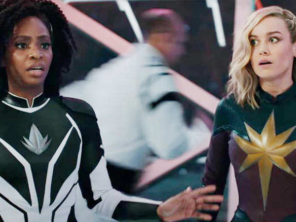 The Marvels trailer sees Brie Larson, Iman Vellani, Teyonah Parris team up against a new foe. Watch: