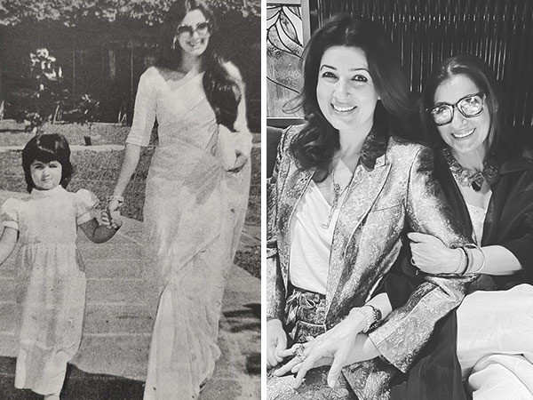 Twinkle Khanna's heartwarming throwback photos with mom Dimple Kapadia