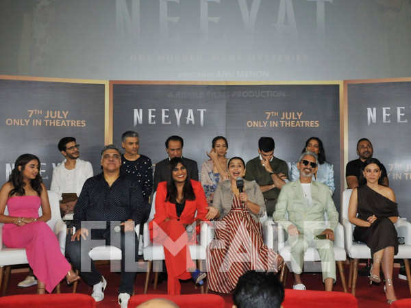 Vidya Balan, Prajakta Koli and others get clicked at the press conference for Neeyat