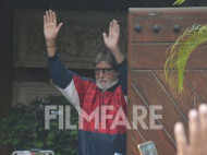 Amitabh Bachchan greets a sea of fans. Pics: