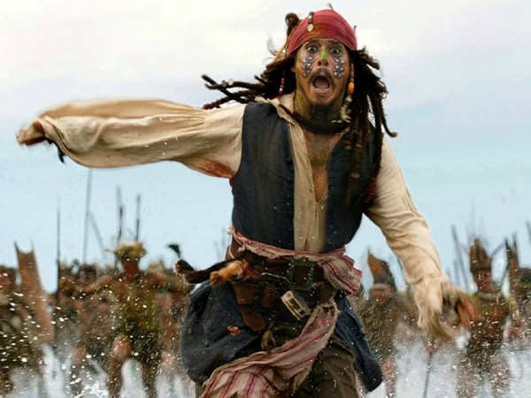 Jonny Depp Pirates of the Caribbean Jack Sparrow