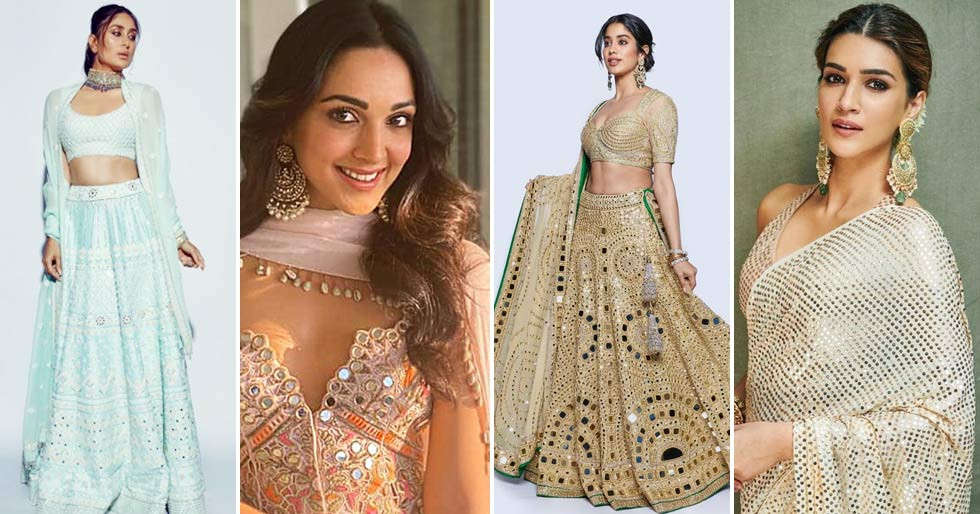 Bollywood Divas Get Mirror Work Fashion Trend Back in Style