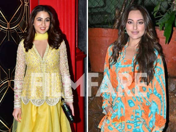 Sara Ali Khan And Sonakshi Sinha Turn Up Style In The City