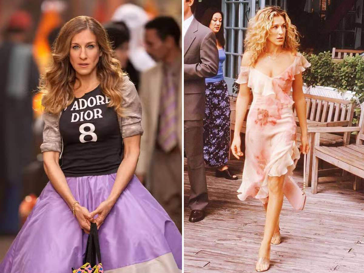 80s prom dress - Carrie knew fashion from Sex and the city