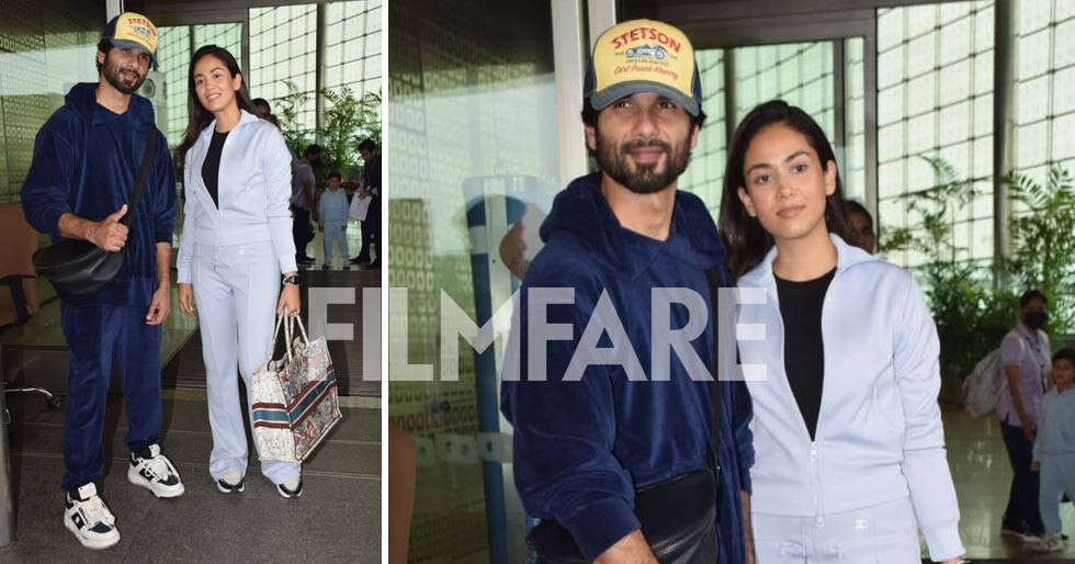 Shahid Kapoor and Mira Rajput look stylish as they get clicked at the ...