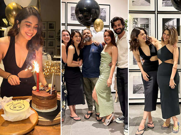 Inside Pictures from Sharvari Wagh's birthday bash