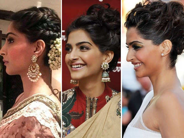 Sonam Kapoor’s experimental hair buns are the way to beat the heat this summer