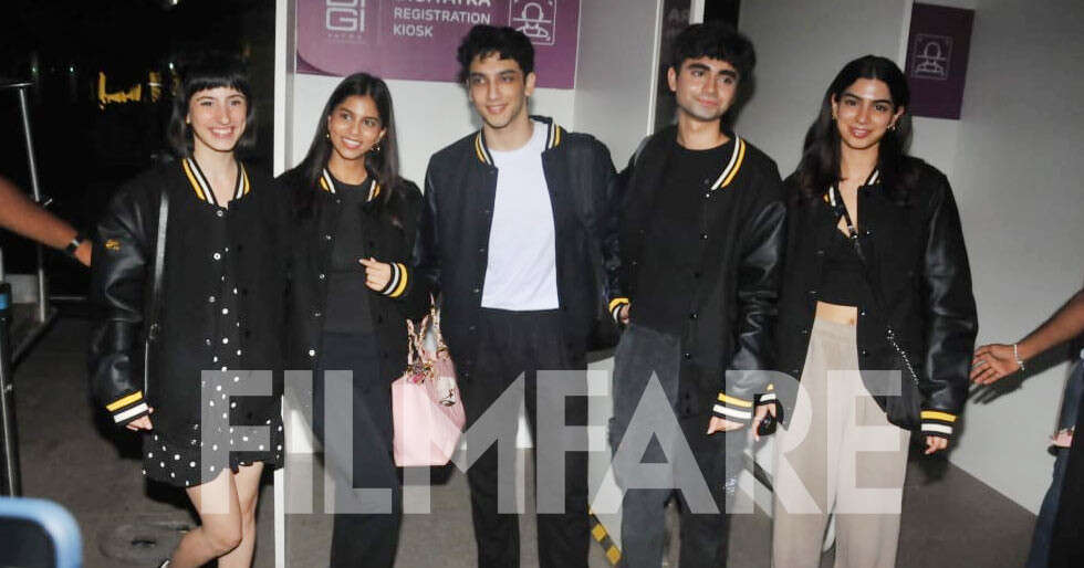 The Archies: Suhana Khan, Khushi Kapoor, Agastya Nanda And Others Jet ...