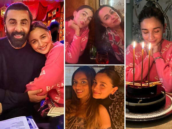 Alia Bhatt shares pictures with Ranbir Kapoor and family from her 30th ...