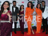 Sonalee Kulkarni and Amruta Khanvilkar arrive at Planet Marathi Filmfare Awards Marathi 2022