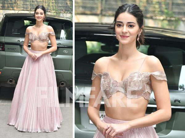 Ananya Panday makes heads turn as she arrives at Alanna Panday s