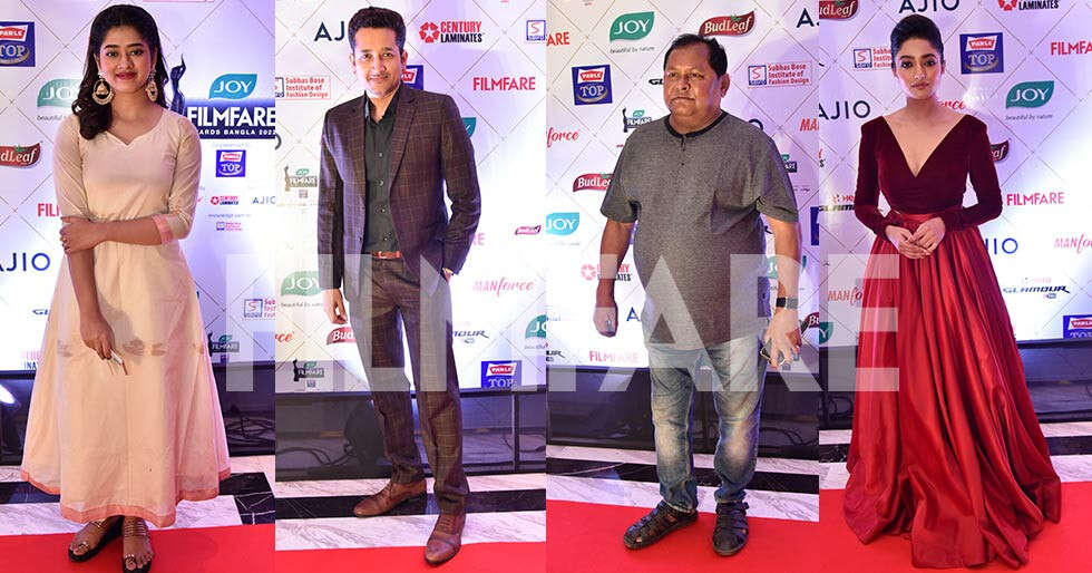 Joy Filmfare Awards Bangla 2022 Paramabrata Chatterjee, Ishaa Saha and