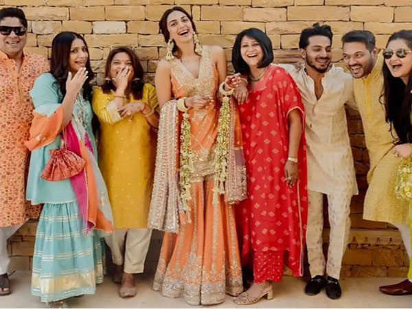 Take a look at this unseen photo from Kiara Advani’s Haldi ceremony