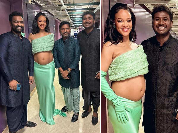 Naatu Naatu singers Kaala Bhairava, Rahul Sipligunj’s dream come true as they met Rihanna at Oscars
