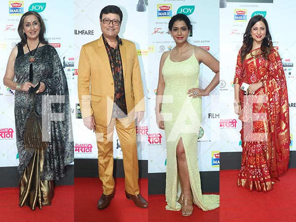 Planet Marathi Filmfare Awards Marathi 2022: Neena Kulkarni, Sachin Pilgaonkar and more arrive