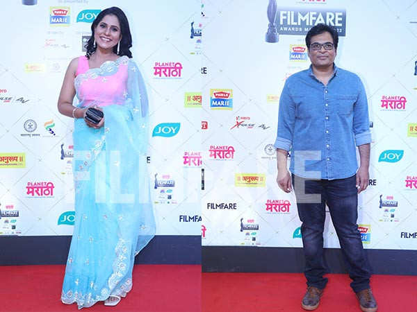 Planet Marathi Filmfare Awards Marathi 2022: Nandita Dhuri and Ajit Wadikar walk the red carpet