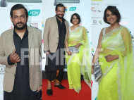 Planet Marathi Filmfare Awards Marathi 2022: Prasad Oak and wife Manjiri Oak arrive at the ceremony