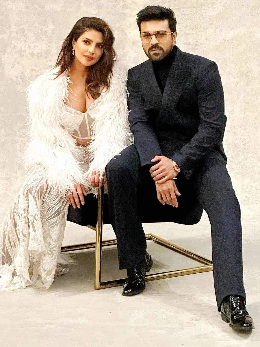 Ram Charan and wife Upasana visit Priyanka Chopra Jonas' LA house ahead of  the Oscars | Filmfare.com