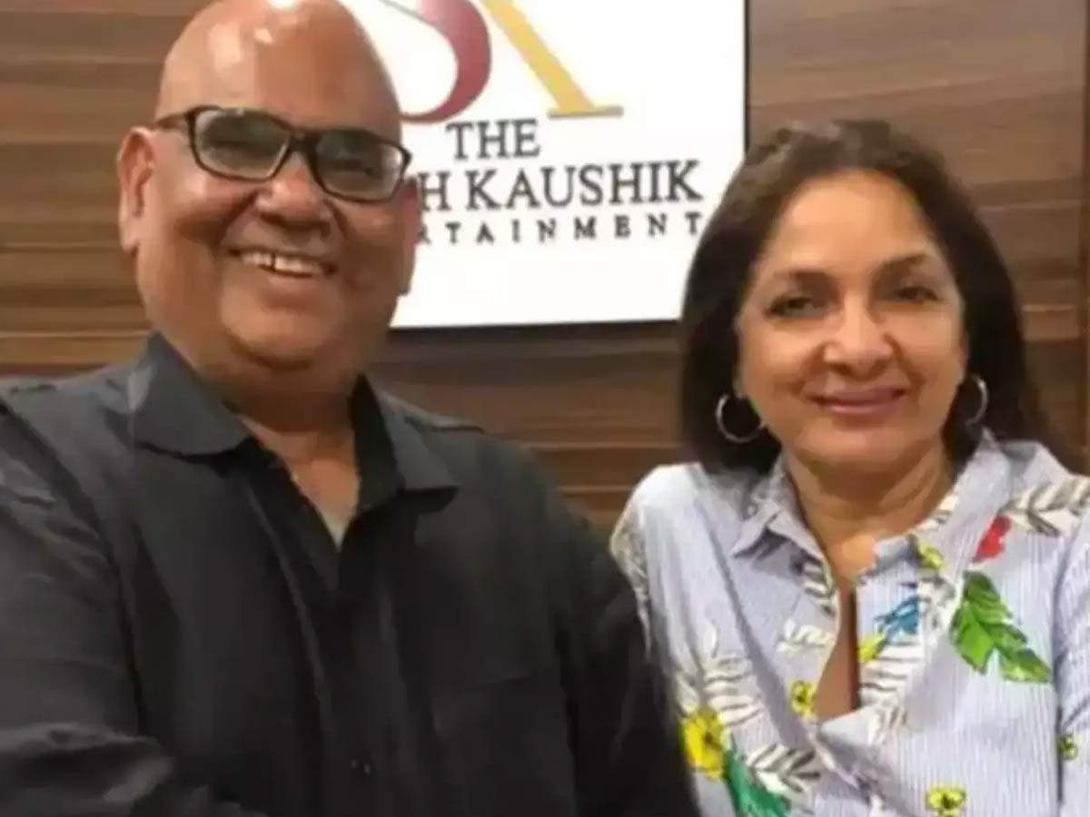 Satish Kaushik and Neena Gupta