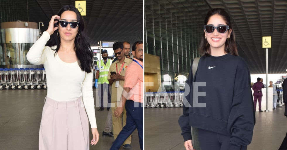 Shraddha Kapoor and Yami Gautam were photographed at the airport - RB ...