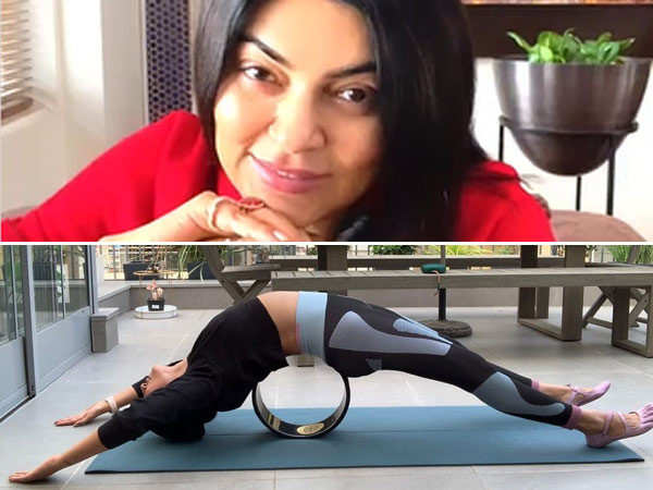 Sushmita Sen gets back to working out after suffering a heart attack: Cleared by cardiologist