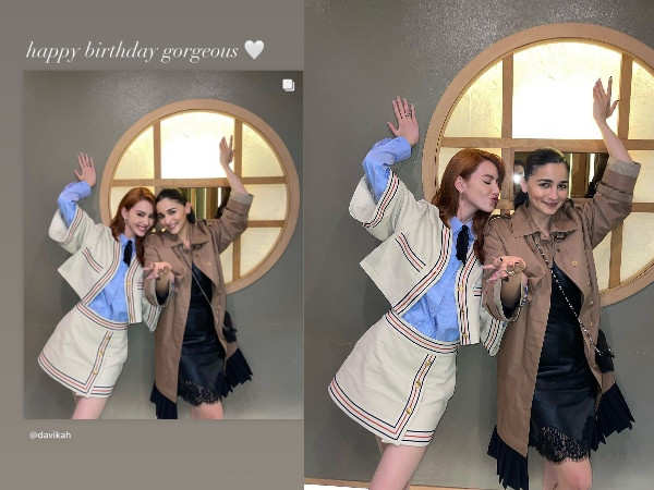 Thai actress Davika Hoorne celebrates her birthday with Alia Bhatt in Seoul
