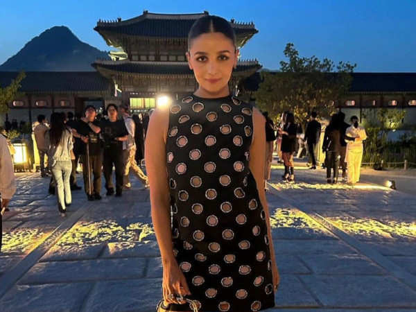 Alia Bhatt looks stunning in black at the Gucci Cruise 2024 in Seoul. See first pic
