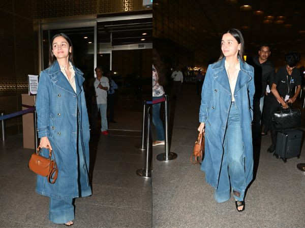 Alia Bhatt gets clicked at the airport ahead of Gucci's event in Seoul