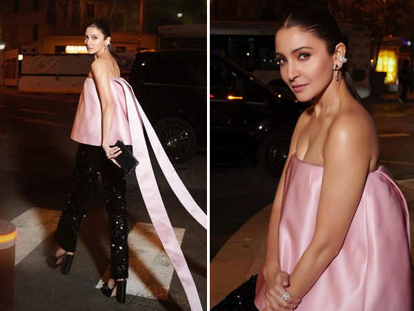 Anushka Sharma looks pretty in pink as she drops her second look from Cannes