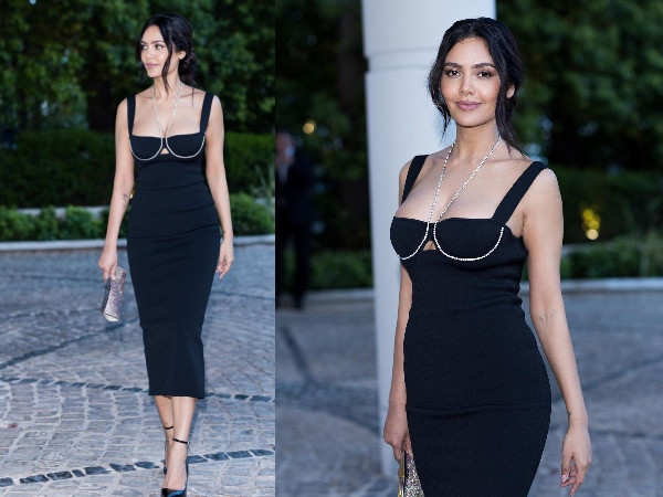 Esha Gupta keeps it classy in a black dress for her next look at Cannes 2023