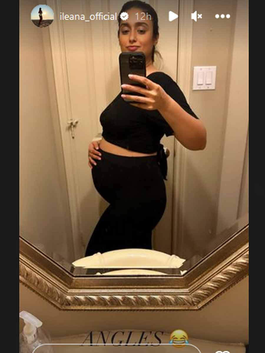 Ileana D’Cruz flaunts her baby bump as she shares new