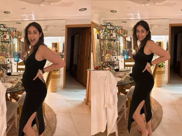 Ileana D'Cruz shares pictures of her baby bump in a stunning black outfit