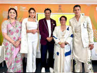 Sara Ali Khan, Vijay Varma and Guneet Monga attend the Indian Pavilion At Cannes 2023