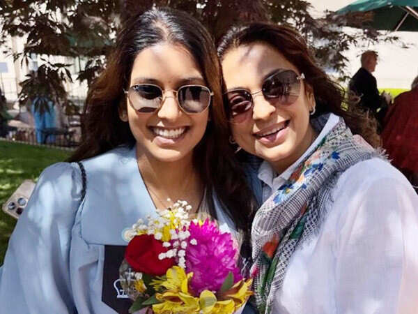 600px x 450px - Juhi Chawla shares pics of her daughter Jahnavi Mehta as she graduates from  Columbia University | Filmfare.com