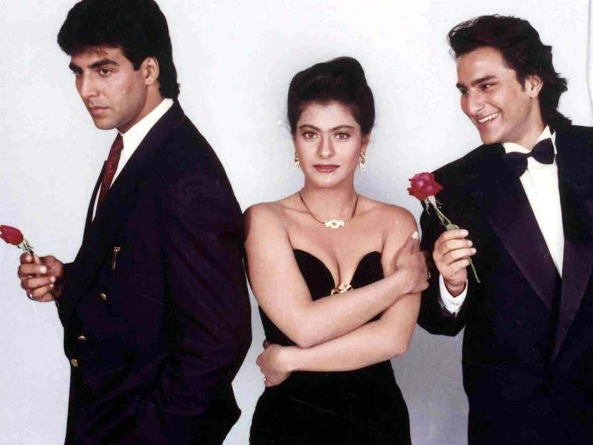 Kajol Akshay Kumar Saif Ali Khan Yeh Dillagi