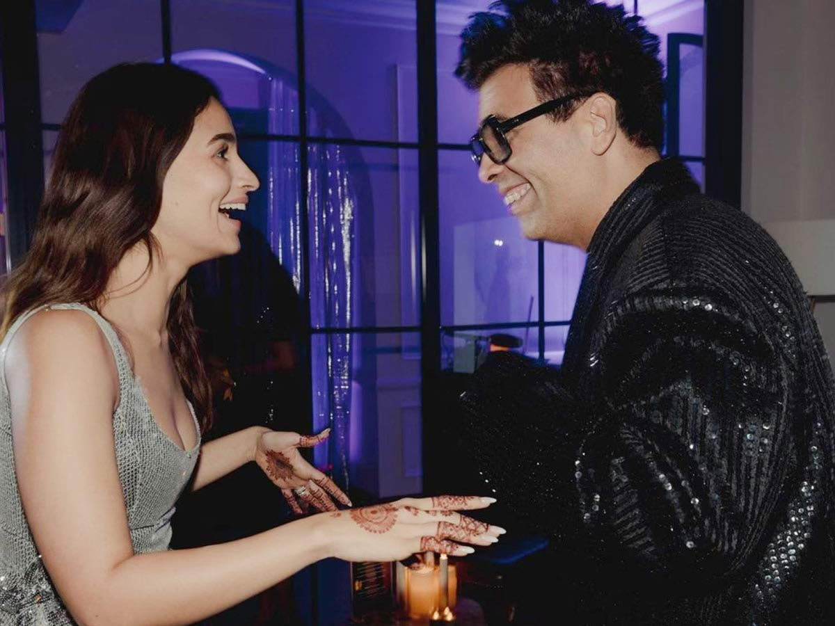 Karan Johar Alia Bhatt