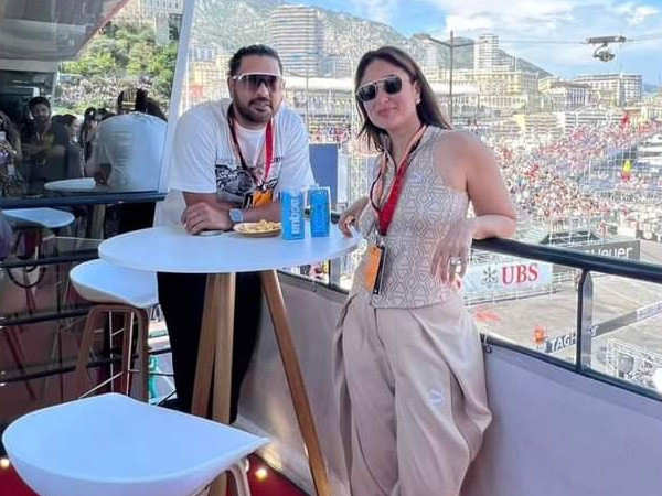 Kareena Kapoor Khan joins Yuvraj Singh for the F1 Grand Prix 2023 practice race in Monaco