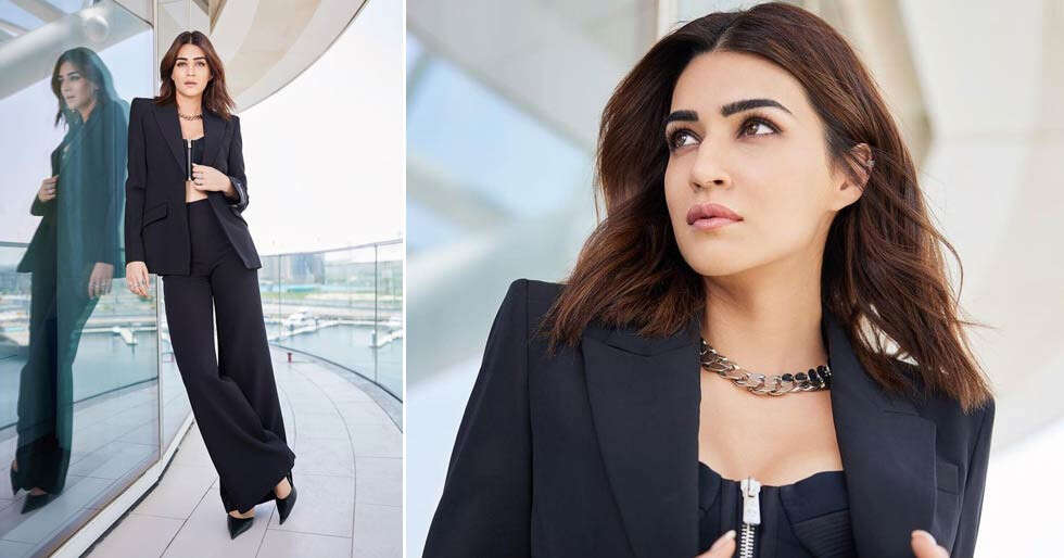 Kriti Sanon exudes bossy elegance in stylish pantsuits | Filmfare.com