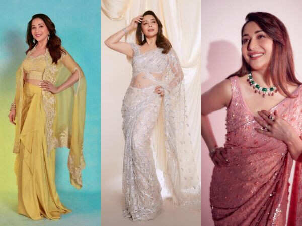 Inside Madhuri Dixit Nene's sari collection