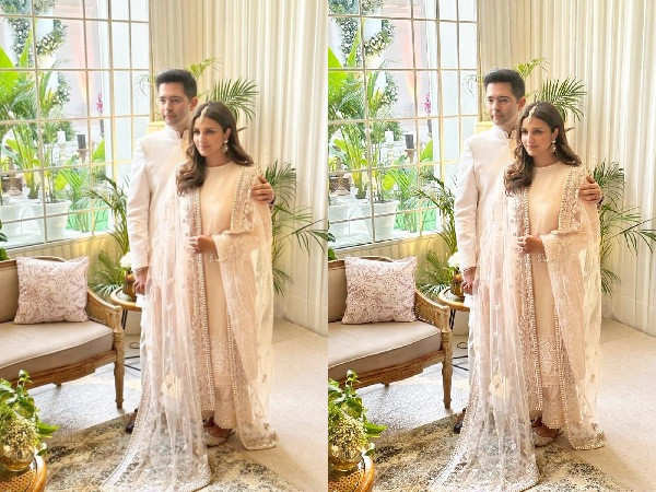 Manish Malhotra wishes Parineeti and Raghav on their engagement with an unseen pic from the ceremony