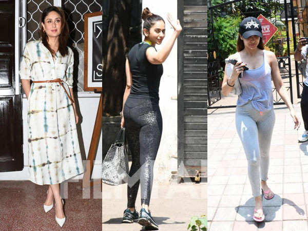 Kareena Kapoor, Malaika Arora and others get clicked in the city. Pics: