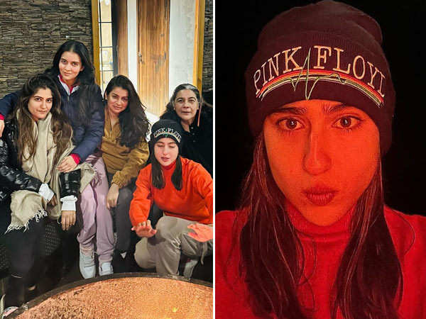 Sara Ali Khan enjoys a vacation in the mountains with friends and family