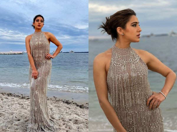 Sara Ali Khan is 'feeling too glam' in her new look from Cannes 2023.