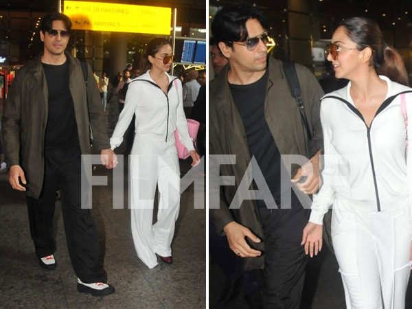 Kiara Advani and Sidharth Malhotra return from their holiday in Japan. See pics: